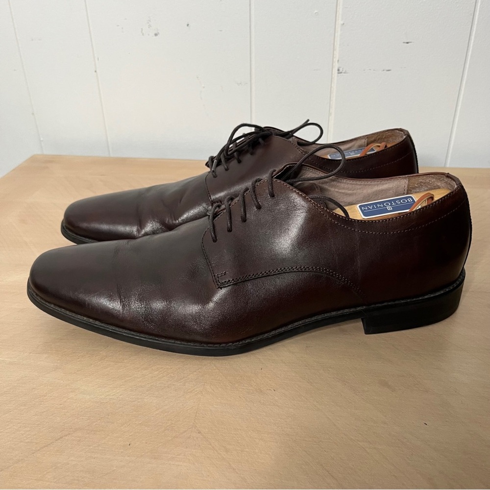 Banana Republic Men's Dark Brown Leather Dress Shoes Size 11.5 Oxfords